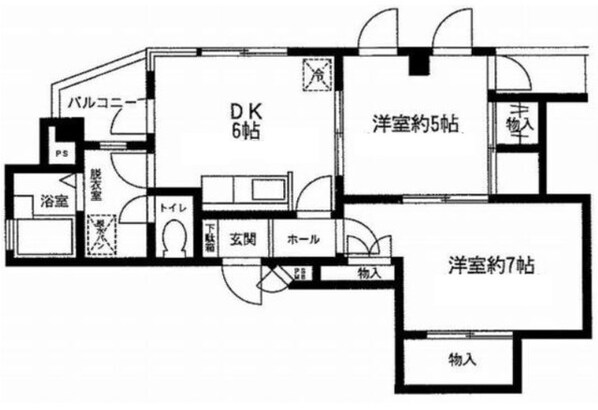 タバックラーデンの物件間取画像